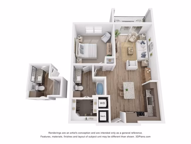 Unit 3405 3405 floor plan